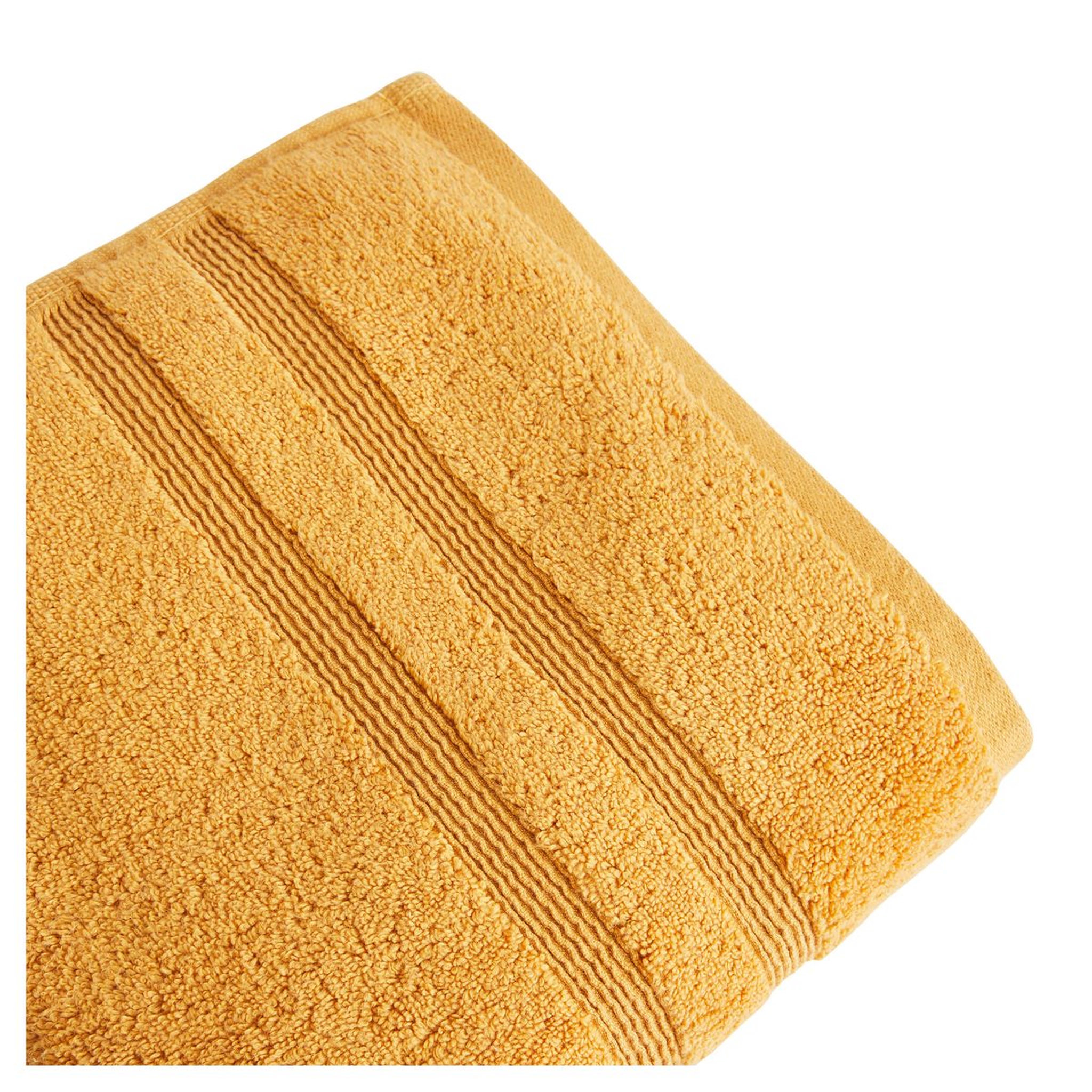Voir la diapositive 3 : ACTUEL Drap de bain uni en coton 500gsm EXTRA FINE