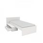 Voir la diapositive 3 : PARISOT PARISOT Chambre enfant complete 2 pieces - Lit + bureau - Style essentiel - Décor blanc - COSMOS
