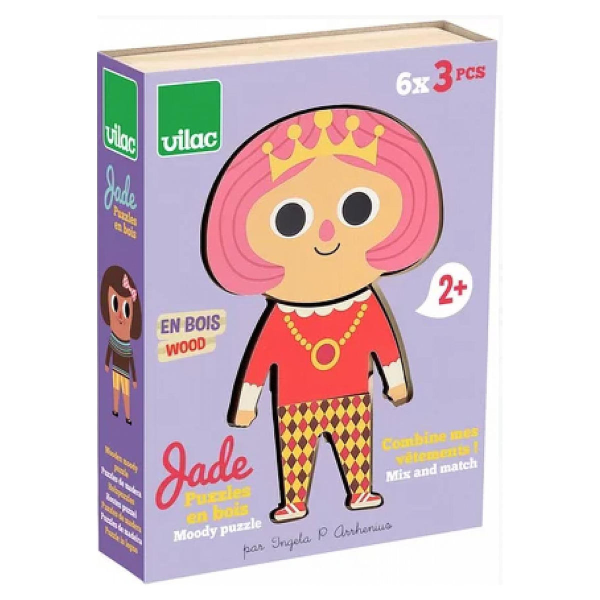 Vilac Jade a habiller puzzle en bois