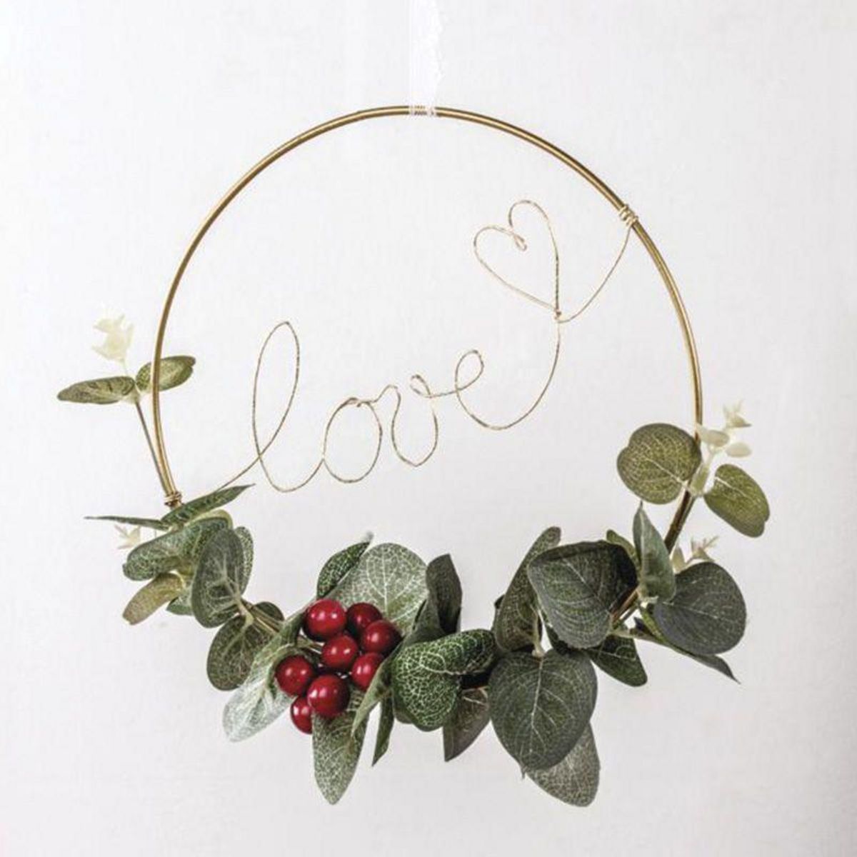 Rayher Anneau en métal doré ø 20 cm