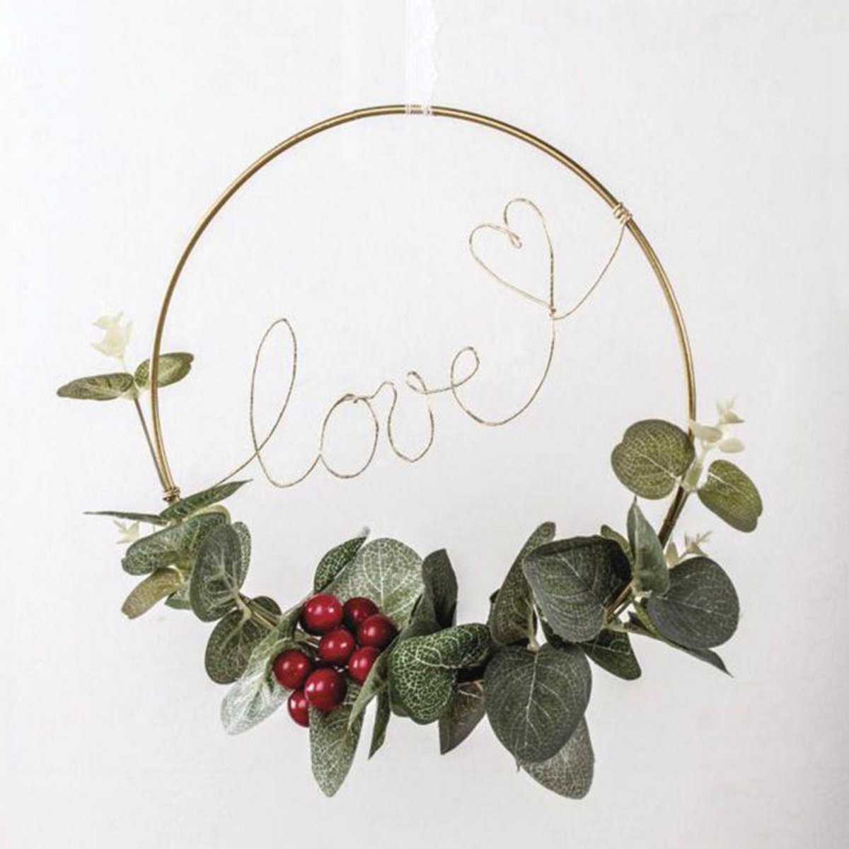 Rayher Anneau en métal doré ø 20 cm