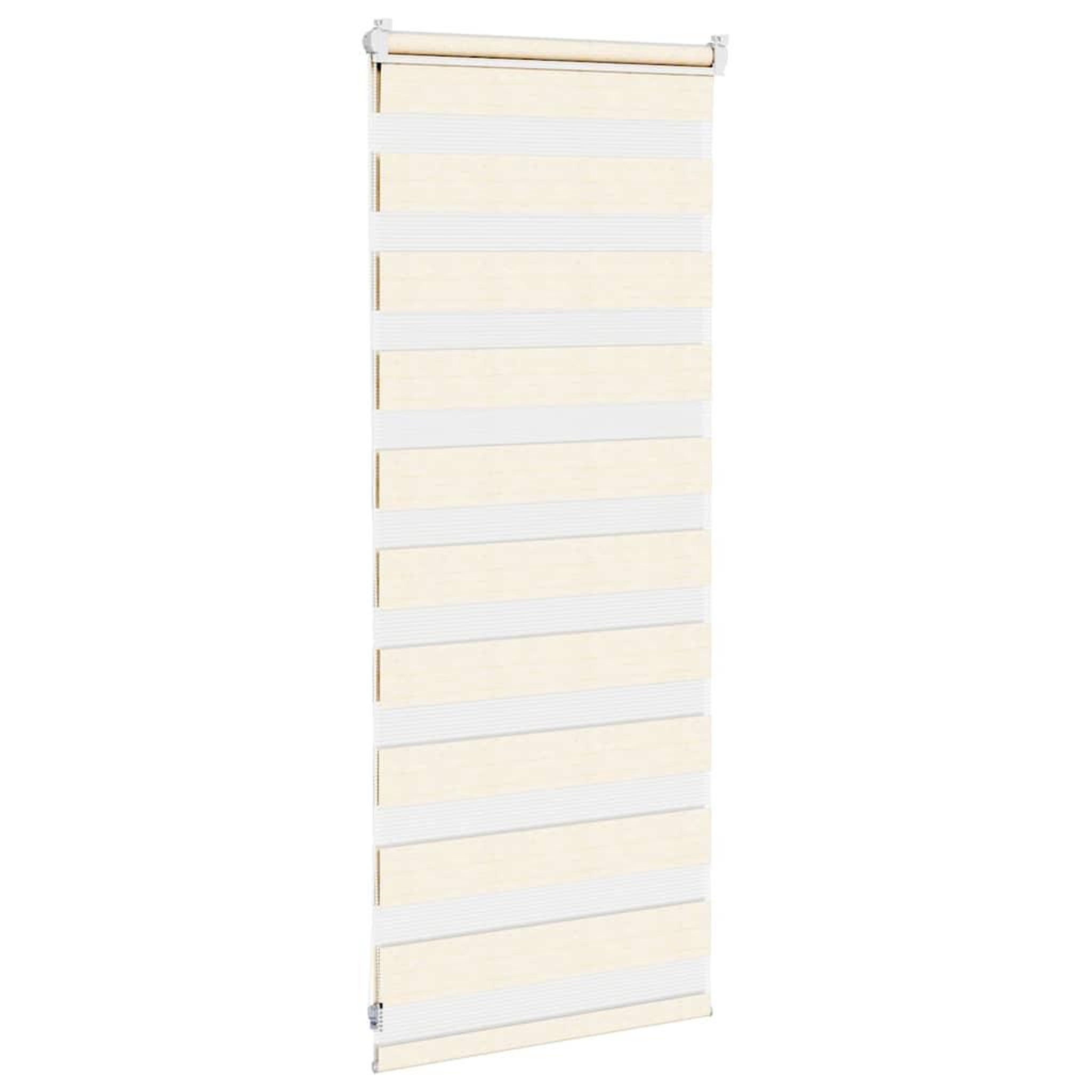 Voir la diapositive 4 : VIDAXL Store zebre beige marbre largeur du tissu 55,9 cm polyester