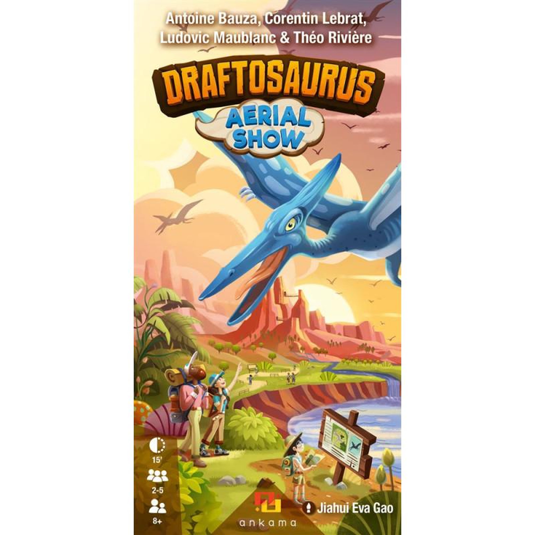 Ankama Jeu de stratégie Ankama Draftosaurus Aerial Show