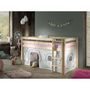 Voir la diapositive 3 : Paris Prix Pack - Lit Enfant & Tente  Pino Birdy  Naturel