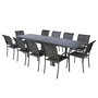 Voir la diapositive 4 : HESPERIDE Table de jardin extensible 10 Personnes Piazza