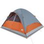 Voir la diapositive 2 : VIDAXL Tente familiale a dome 6 personnes orange impermeable