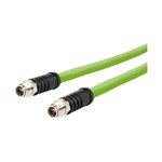 Metz Câble Ethernet Metz 4250184199120 M12 Vert