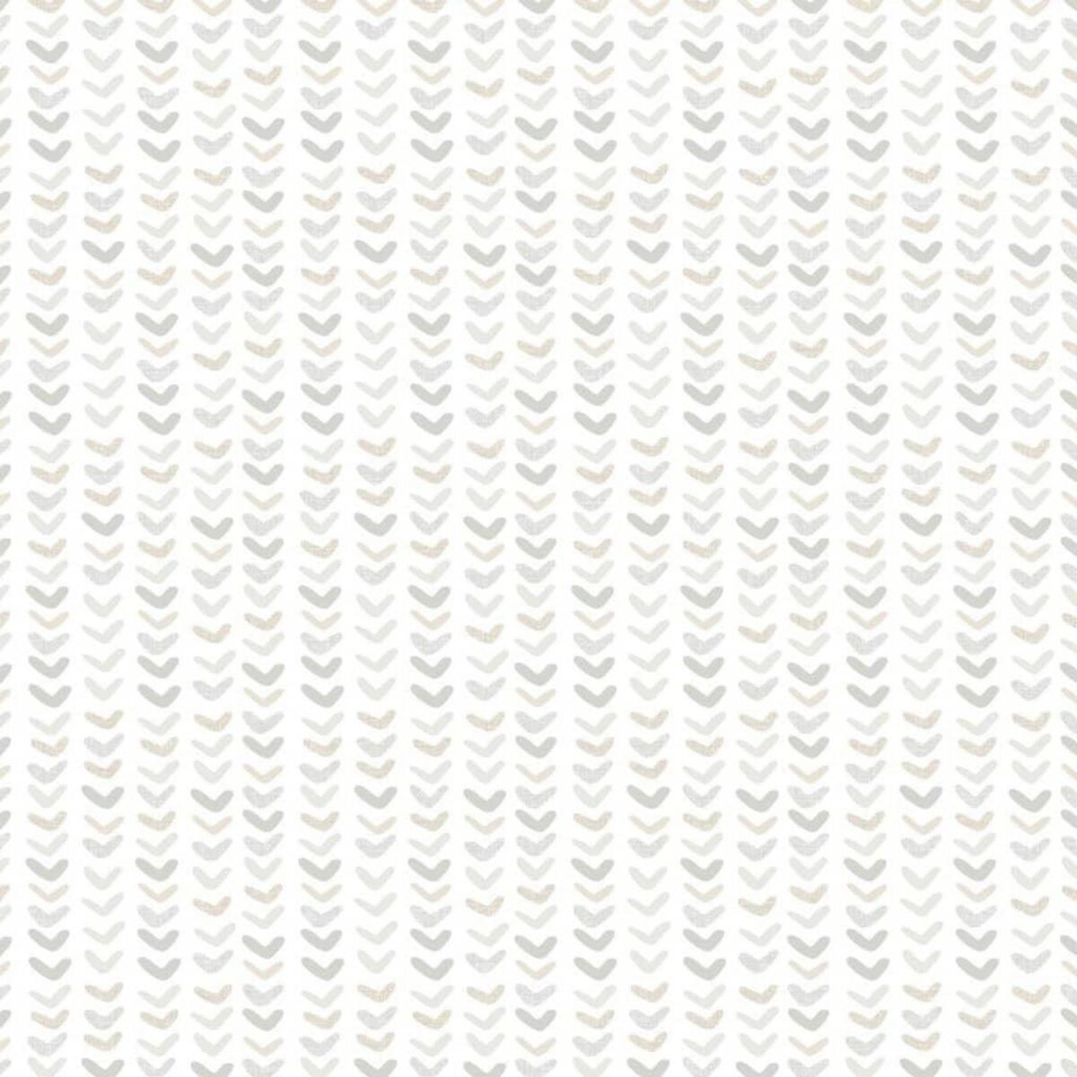 Noordwand Noordwand Papier peint Mondo baby Small Harts Blanc et gris