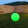 Voir la diapositive 4 : Lumisky 2 Boules lumineuses solaires SOLSTY Blanc Polyéthylène ∅30cm