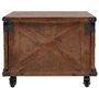 Voir la diapositive 3 : VIDAXL Table basse Bois de sapin massif 91x51x38 cm Marron