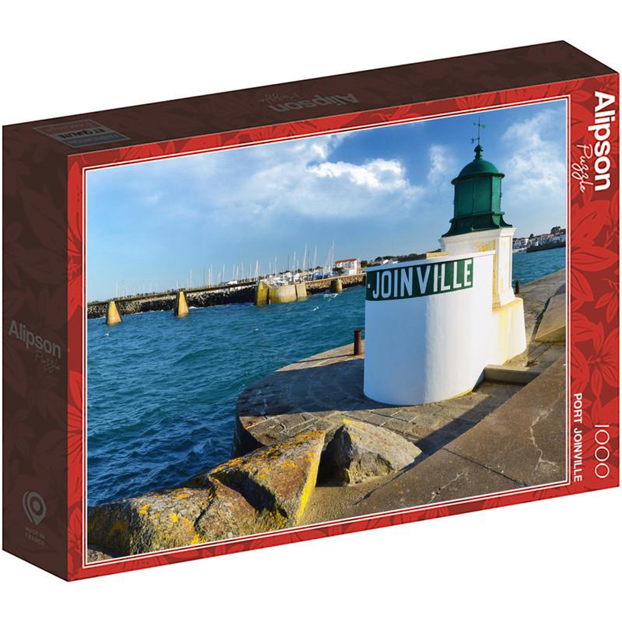 ALIZE Puzzle 1000 pièces Port de Joinville paysage marin – Alizé