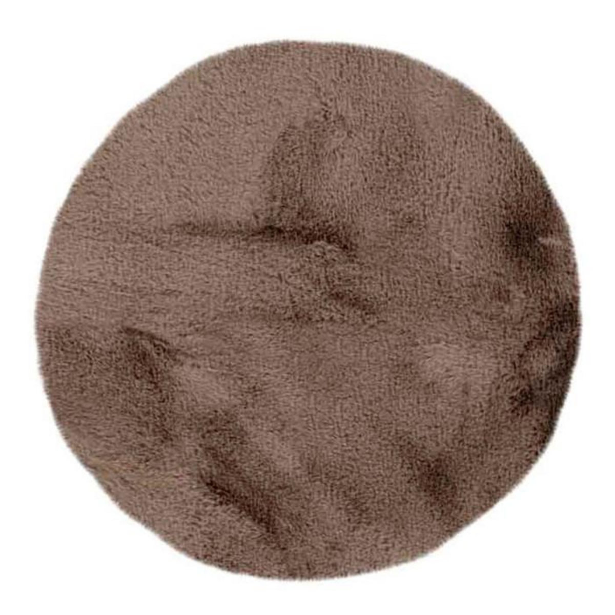 Paris Prix Tapis de Bain Antidérapant  Rabbit  100cm Beige Foncé