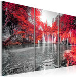Paris Prix Tableau Imprimé  Waterfalls of Ruby Forest. Coloris disponibles : Multicolore