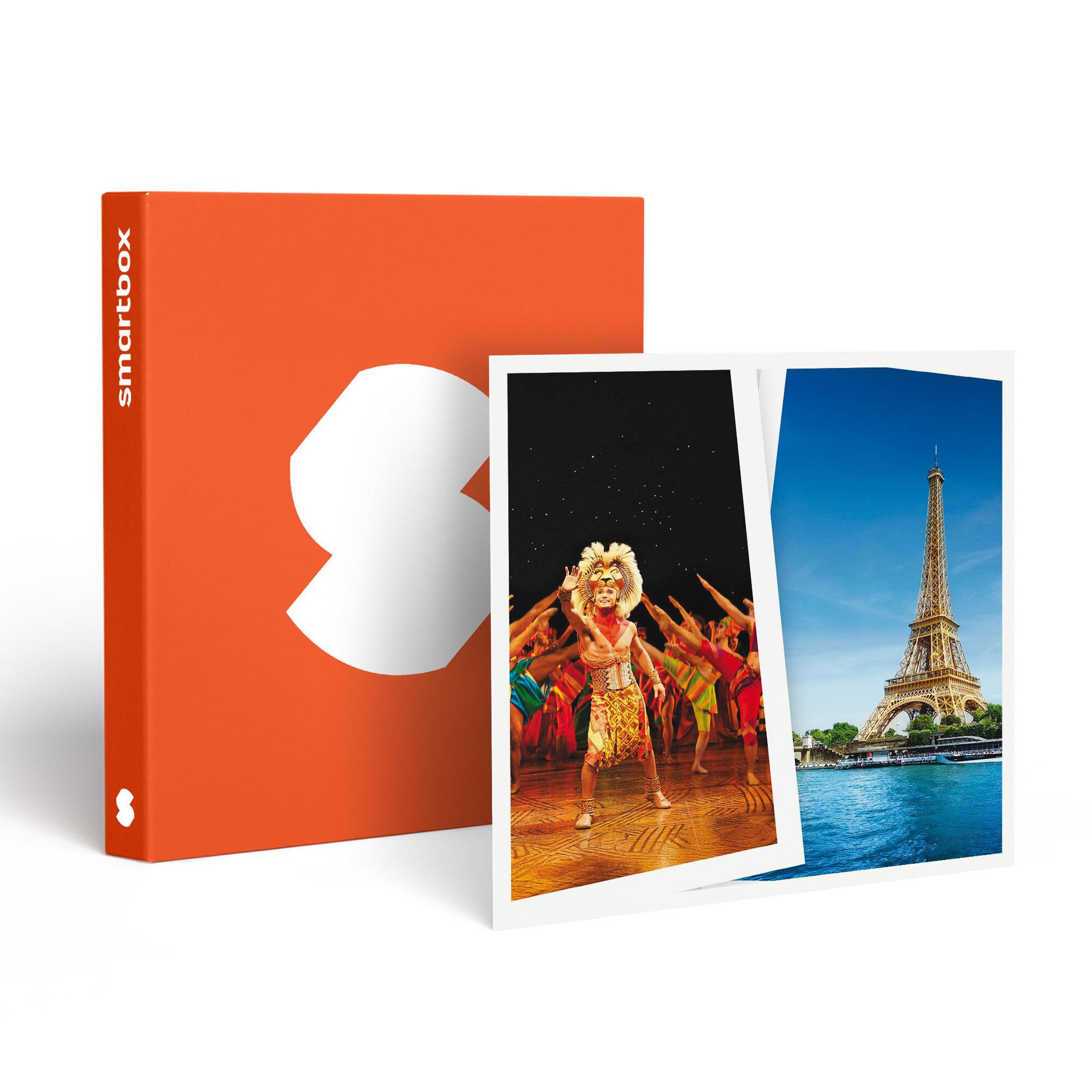 Smartbox Séjour à Paris avec billets pour la comédie musicale Le Roi Lion au Théatre Mogador - Coffret Cadeau Multi-thèmes