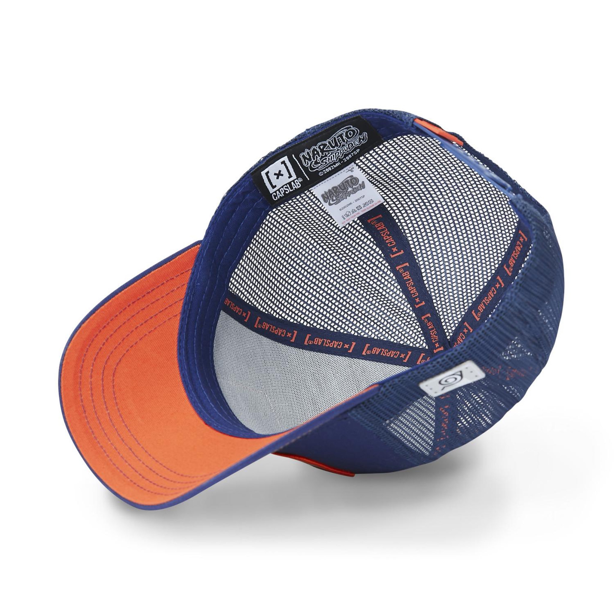 Voir la diapositive 5 : CAPSLAB Casquette homme trucker en serge de coton naruto shippuden naruto
