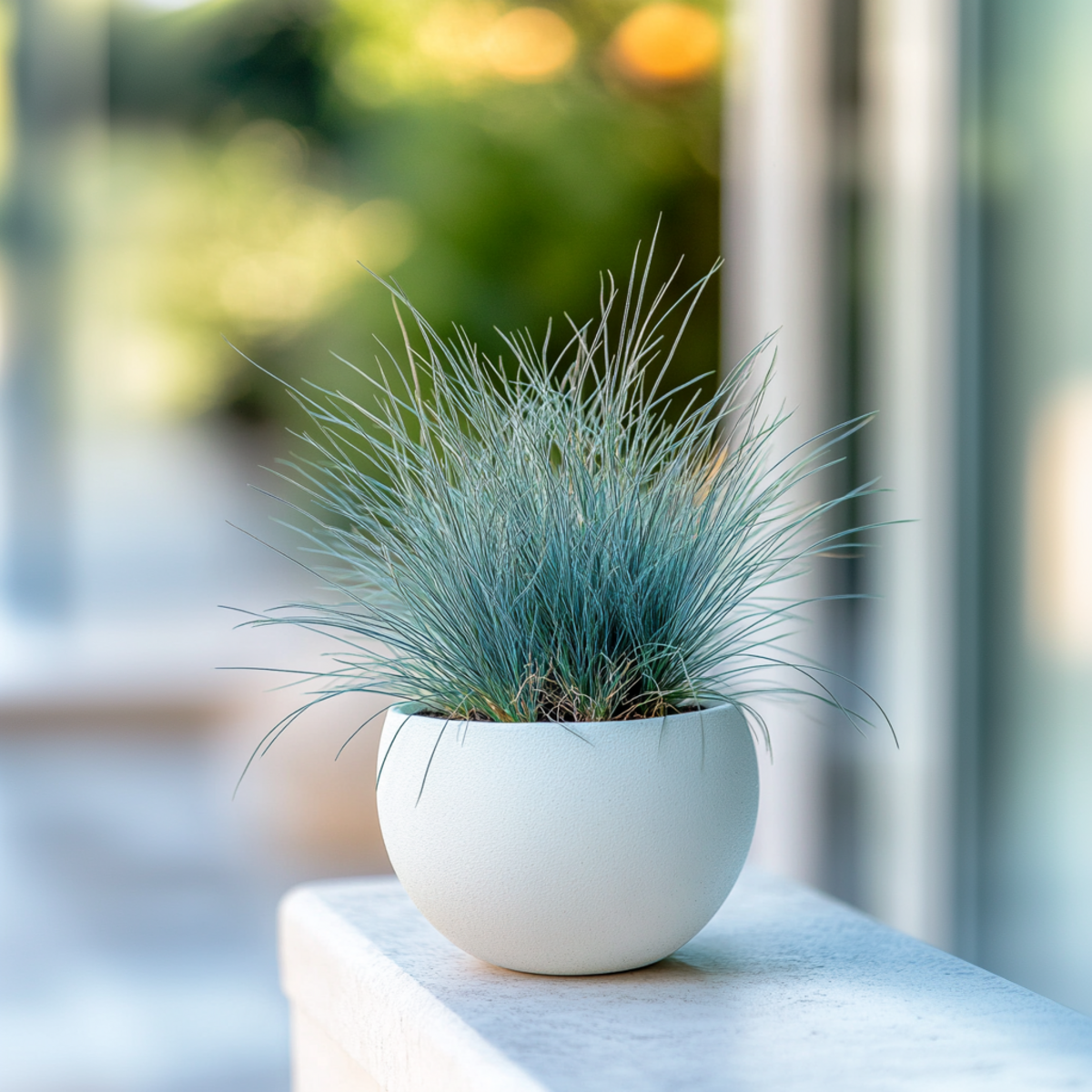 PLANT IN A BOX Fétuque - Set de 9 - Festuca glauca 'Elijah Blue' - Hauteur 10-15cm - ⌀9cm