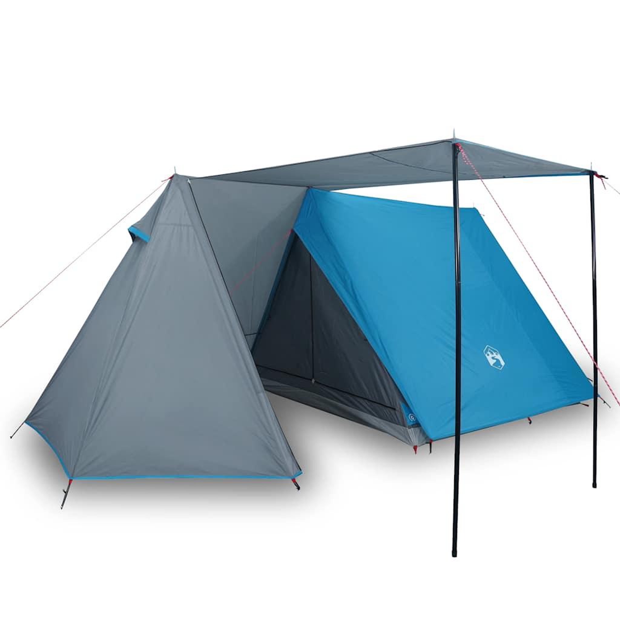 Voir la diapositive 2 : VIDAXL Tente de camping 3 personnes bleu impermeable