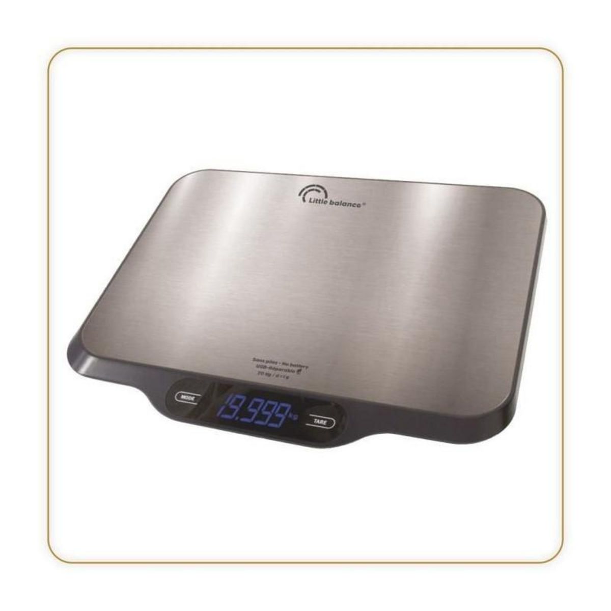 LITTLE BALANCE Balance professionnelle - Parfait 20 - USB - Réparable