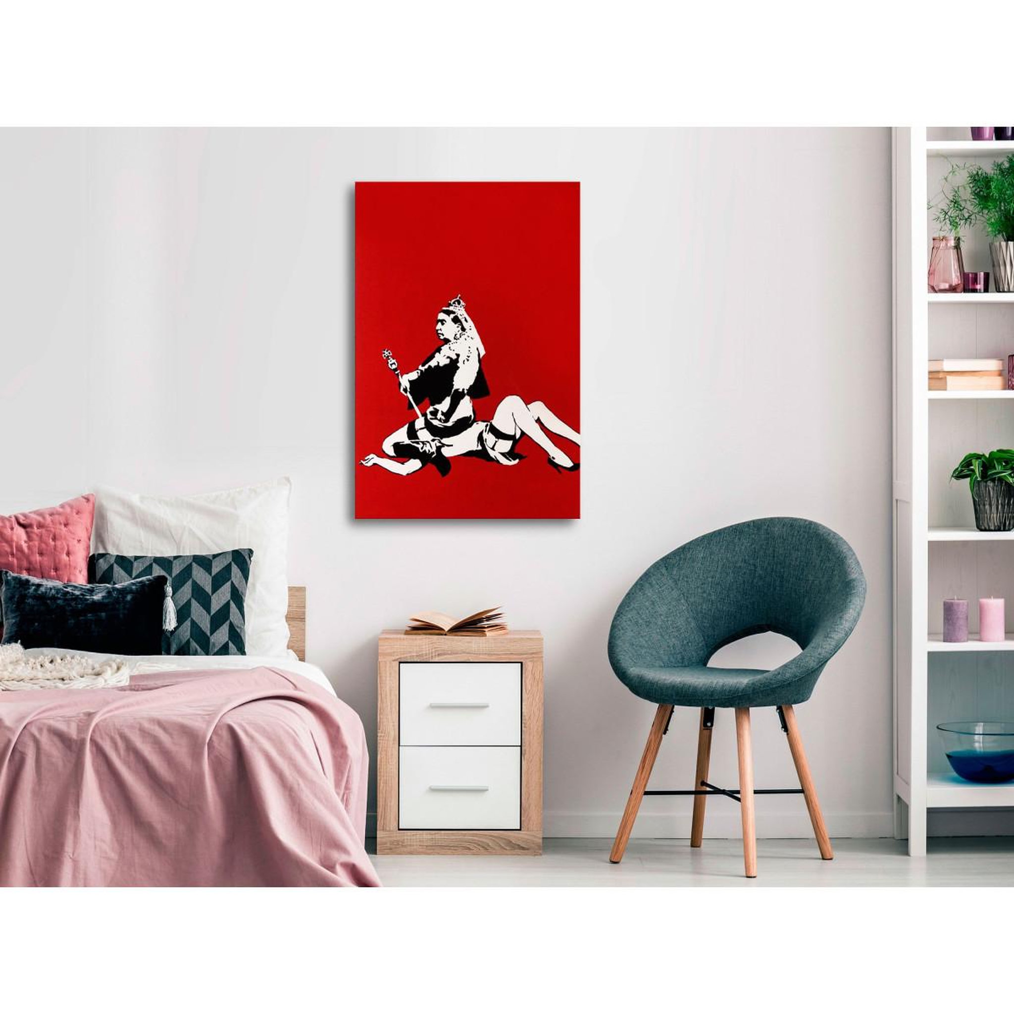 Voir la diapositive 2 : Paris Prix Tableau imprimé  queen