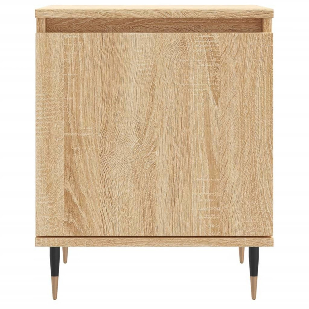 VIDAXL Tables de chevet 2pcs chene sonoma 40x30x50cm bois d'ingenierie