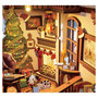 Voir la diapositive 2 : ROBOTIME Serre Livre Christmas indoor Book Nook