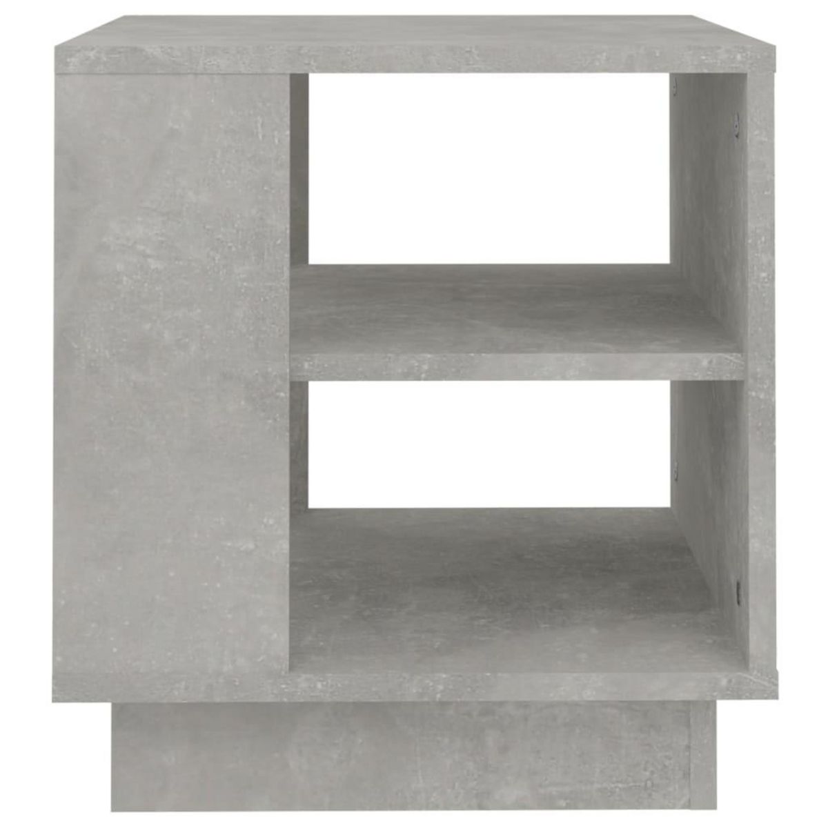 VIDAXL Table basse gris beton 40x40x43 cm bois d'ingenierie