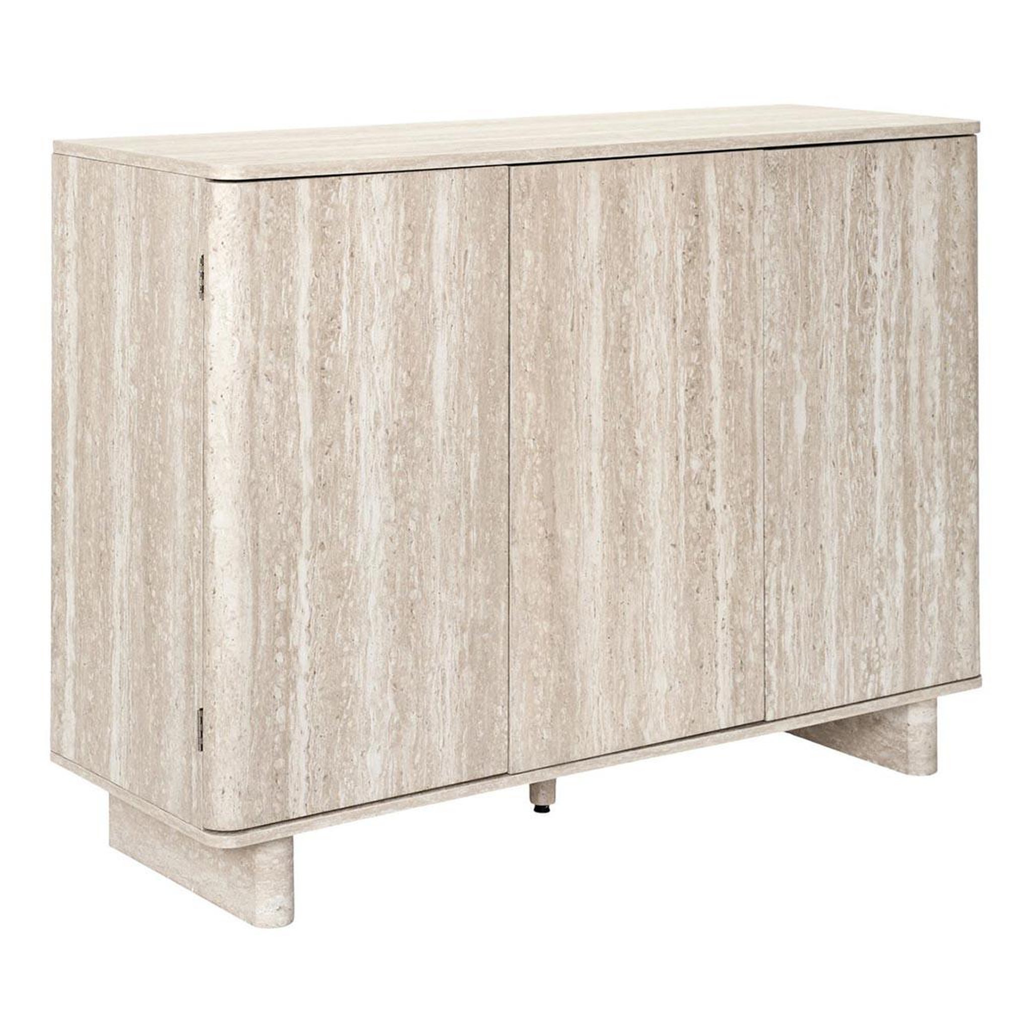 The Home Deco Factory Buffet 3 portes  pietra  110cm beige
