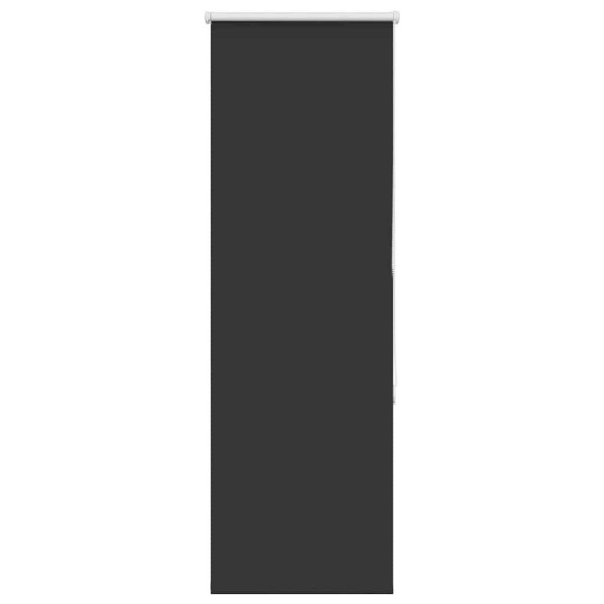 VIDAXL Store enrouleur occultant largeur du tissu 45,7 cm polyester