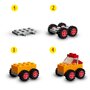 LEGO Classic 11014 Briques et Roues Jeu de Construction Enfants +4 ans, Voiture Jouet