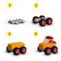 Voir la diapositive 4 : LEGO Classic 11014 Briques et Roues Jeu de Construction Enfants +4 ans, Voiture Jouet