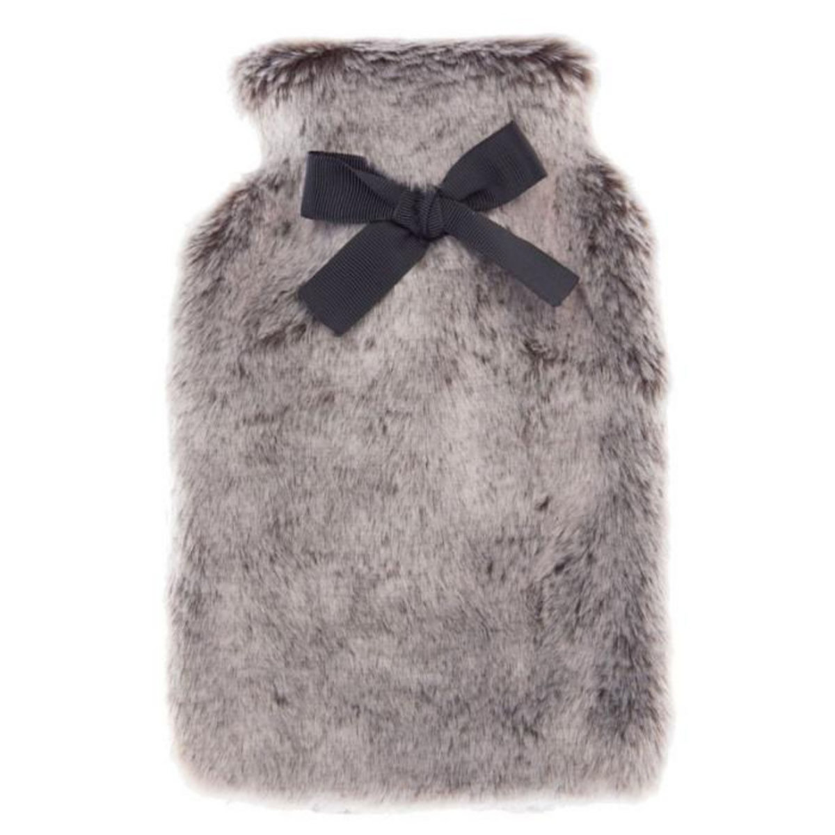 FEERIC LIGHT & CHRISTMAS Bouillotte Imitation Fourrure  Glacé  280ml Naturel