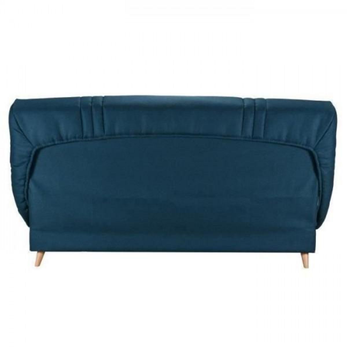 BULTEX COMFORT BULTEX Clic clac 3 places - Tissu Bleu - Made in France - L 192 x P 95 x H 101 - MONA