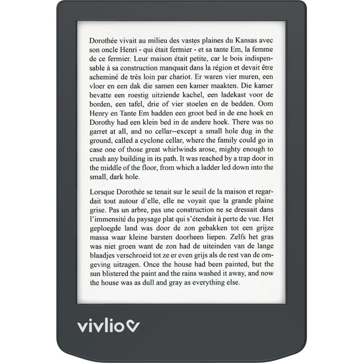 VIVLIO Liseuse eBook Coffret 2en1 Light ZEN+Housse