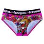 Voir la diapositive 4 : FREEGUN Lot de 3 culottes fille Hardy Tatoo