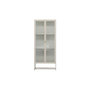 Voir la diapositive 2 : Paris Prix Vitrine 2 Portes Design  Garis  160cm Beige