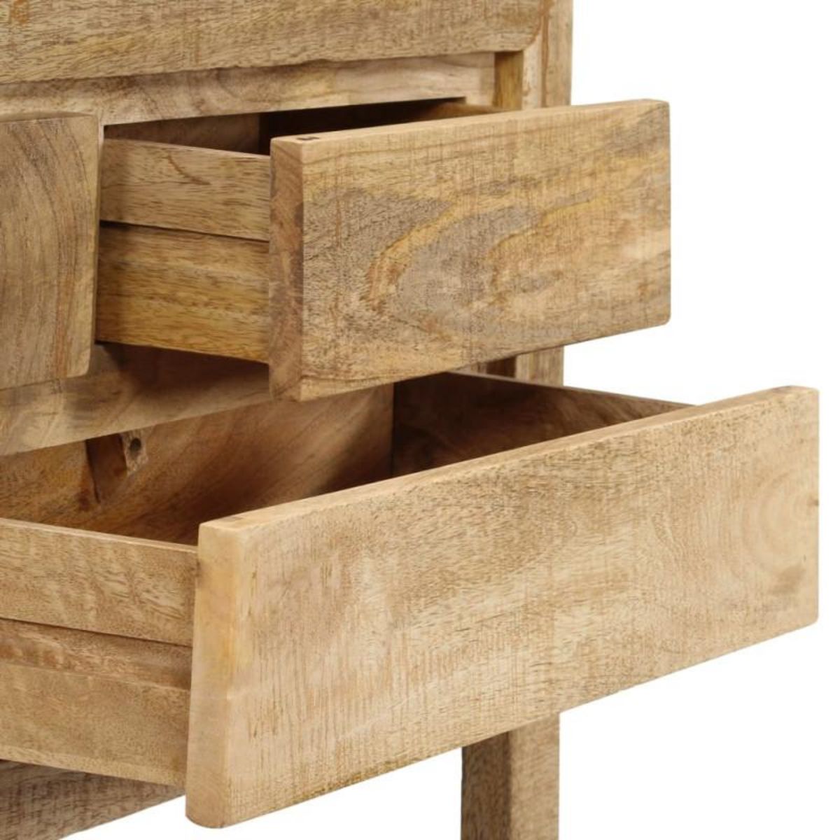 VIDAXL Buffet 120x30x75 cm bois de manguier massif