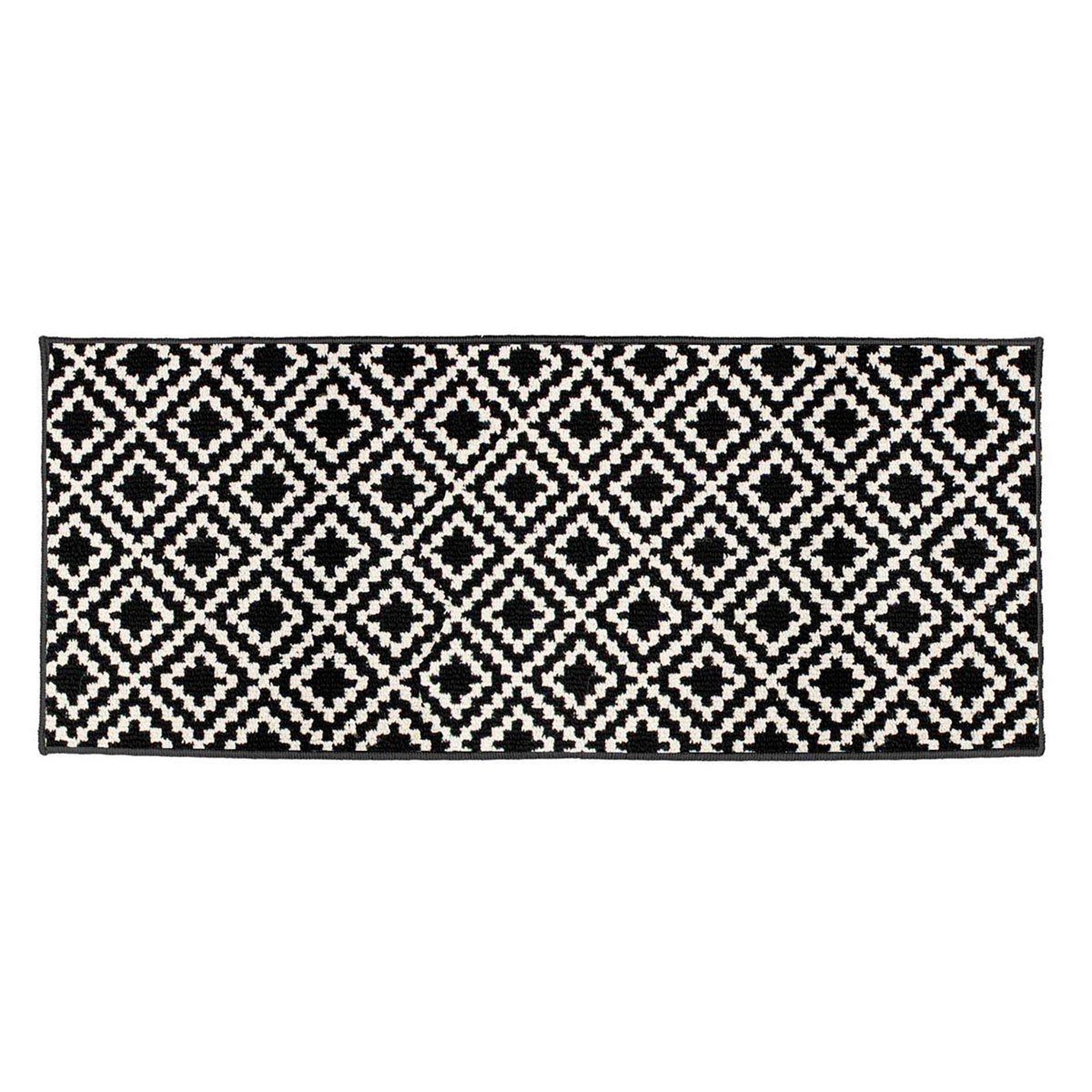 Voir la diapositive 1 : Douceur d'Intérieur Tapis multi-usage tissé  losibi  50x120cm noir