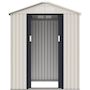 Voir la diapositive 3 : Habitat et Jardin Abri de jardin métal  Nebraska  - 2.71 m² - Beige/gris anthracite