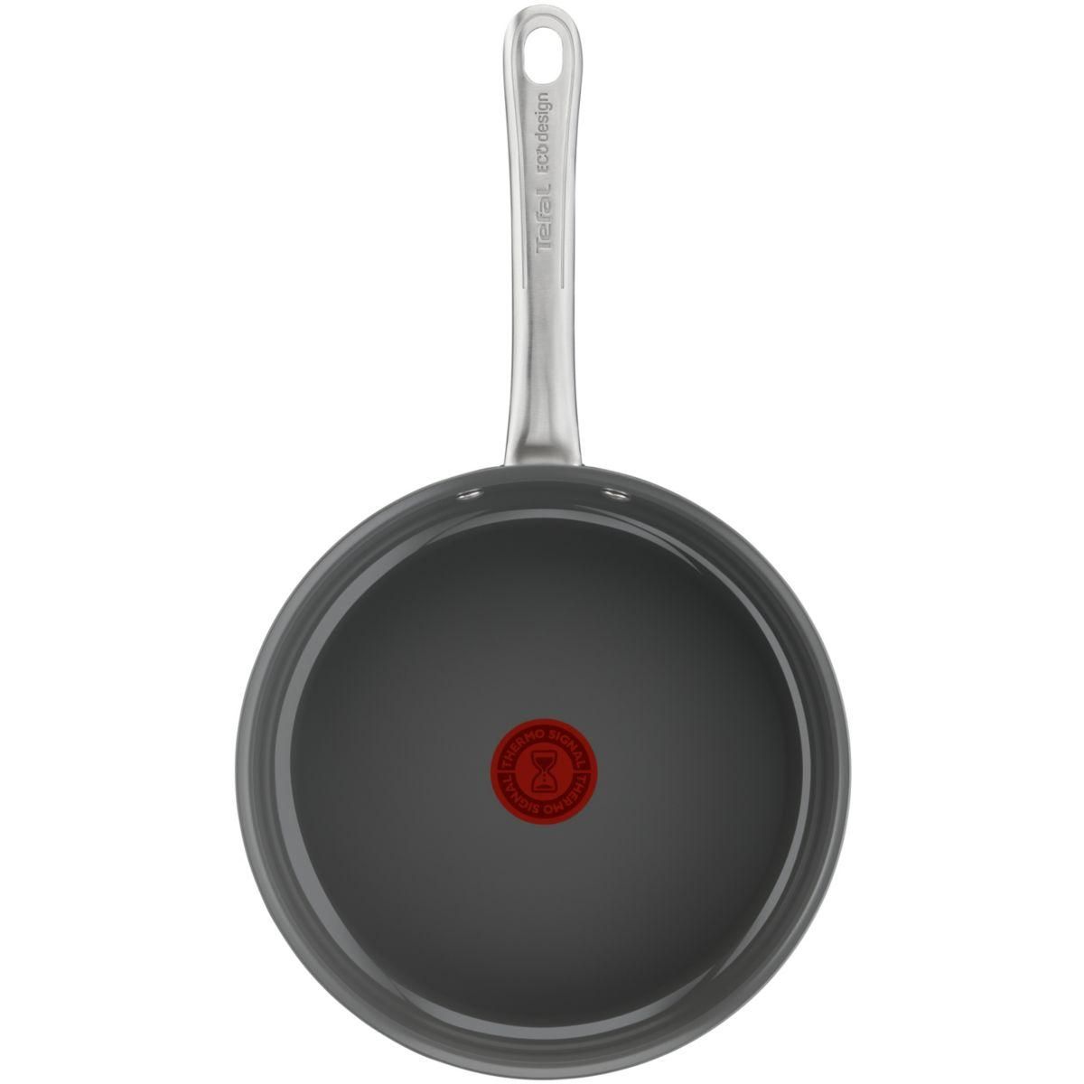 TEFAL Sauteuse Manche fixe Renew+ 24cm avec couvercle