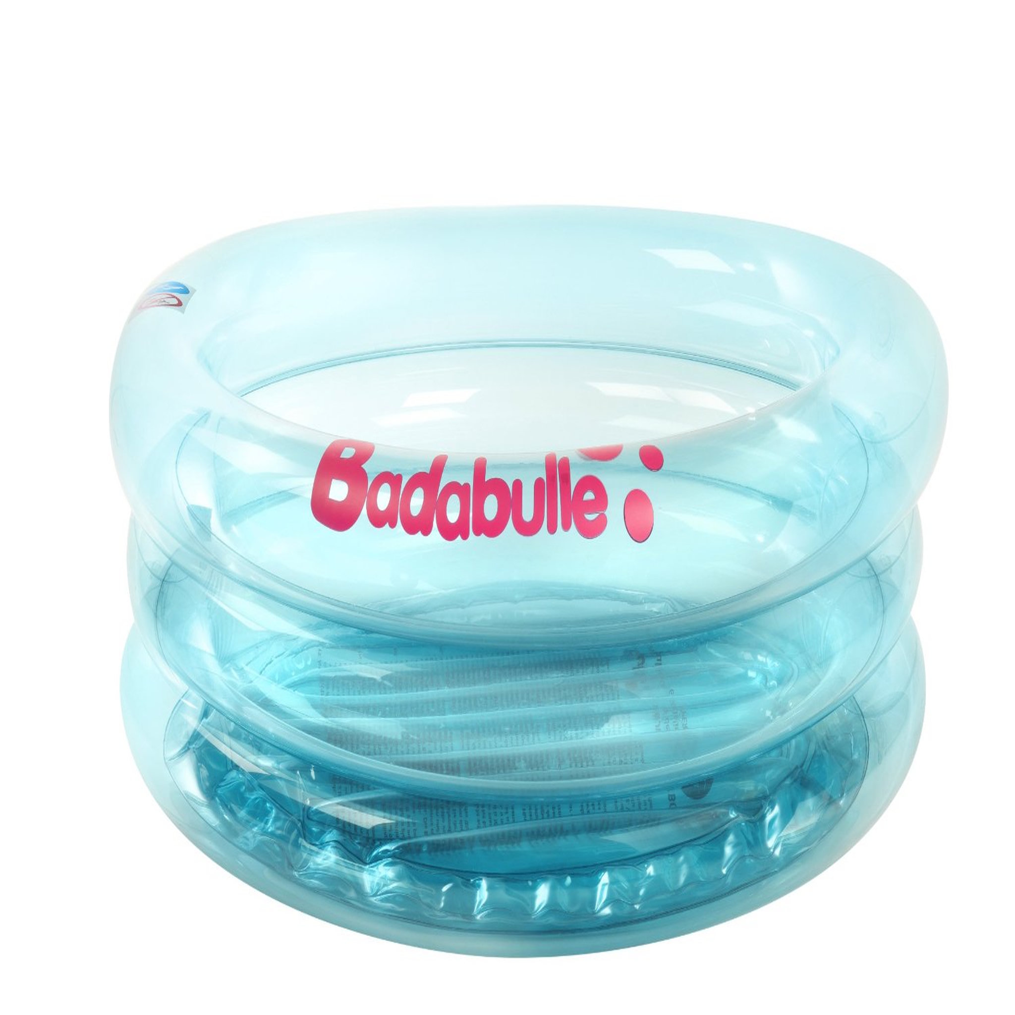 BADABULLE Baignoire bébé gonflable bleu lagon