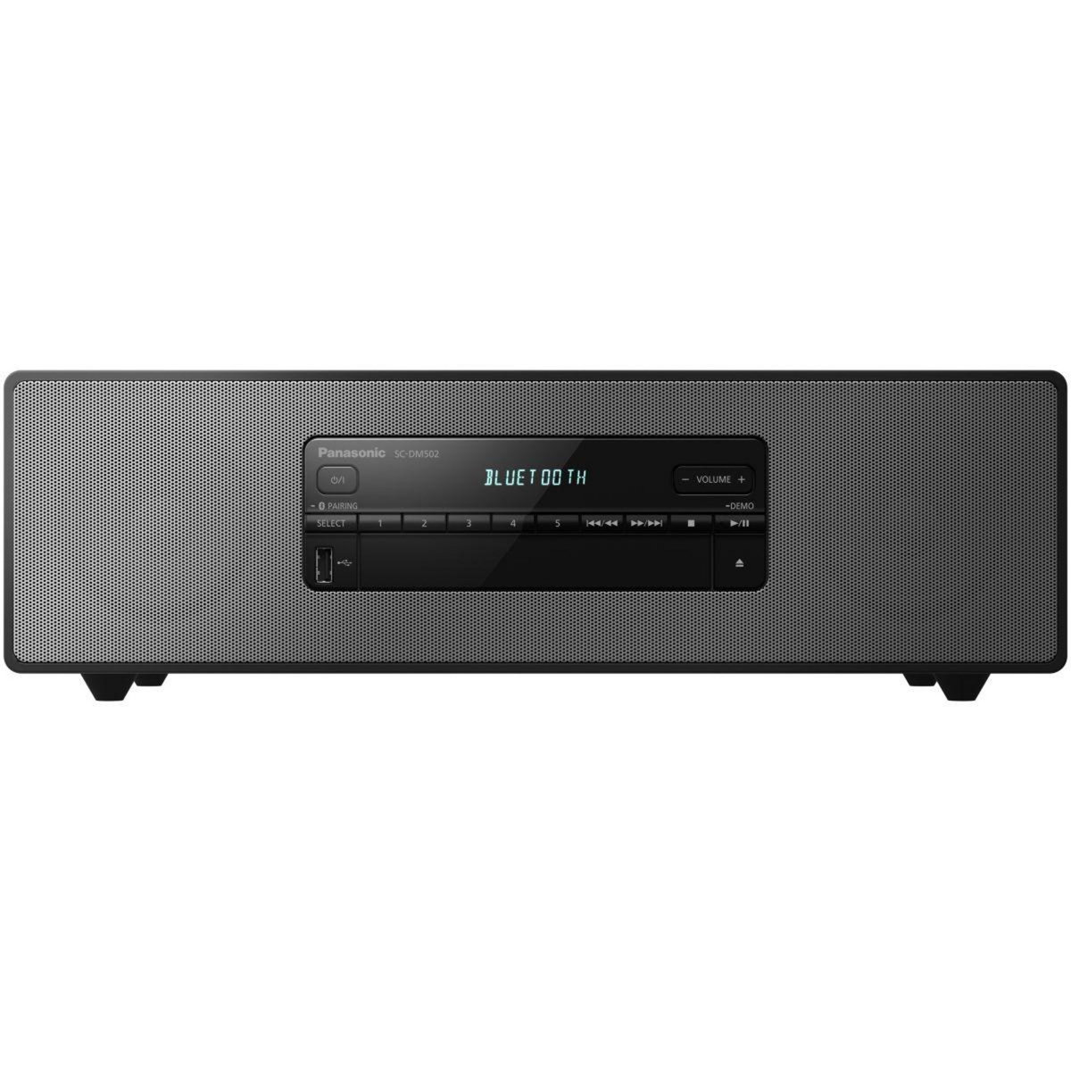 PANASONIC Chaîne HiFi SC-DM502E-K Noir