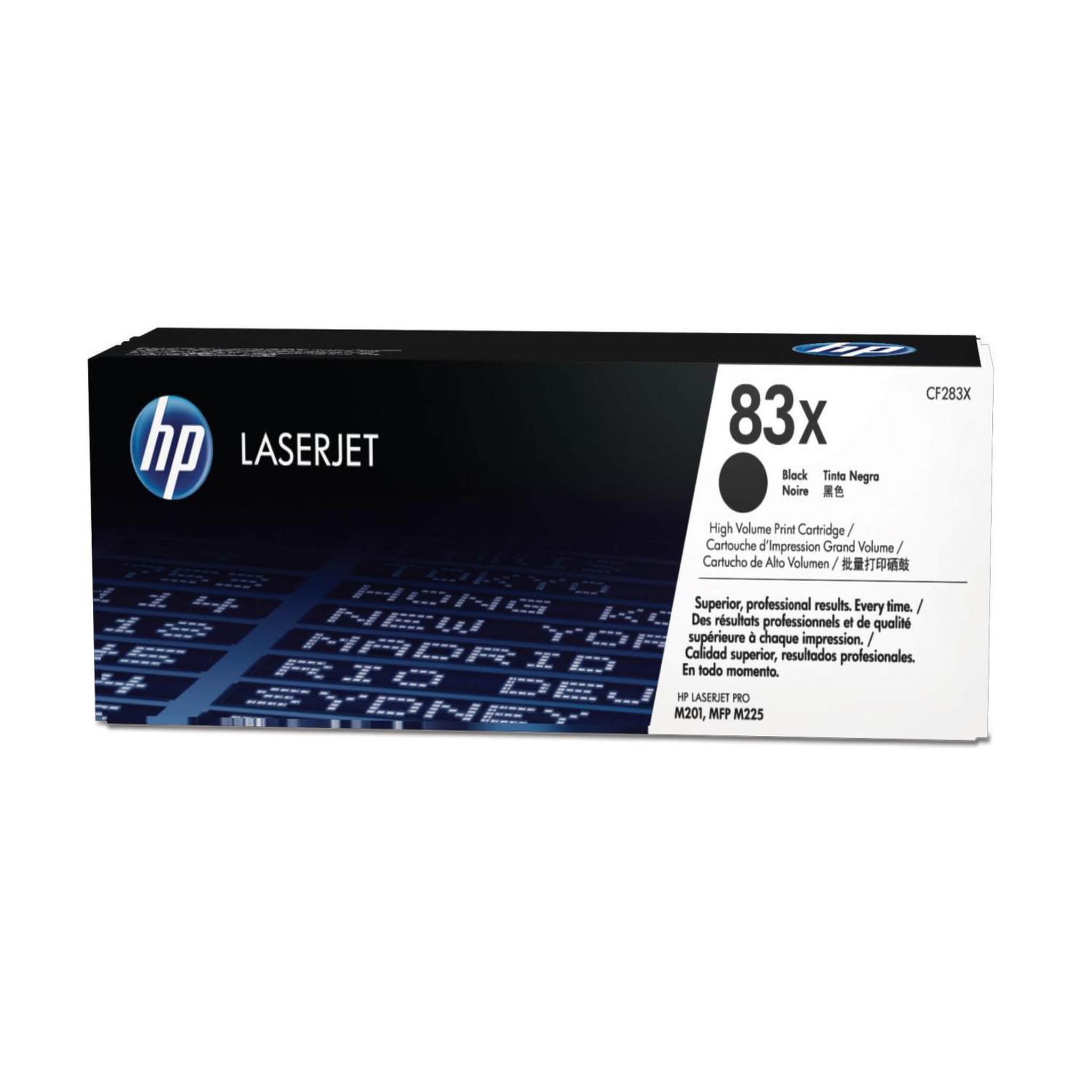 Voir la diapositive 3 : HP Cartouche de toner HP 83X noir grande capacité pour LaserJet Pro M201/MFP M225 - HP