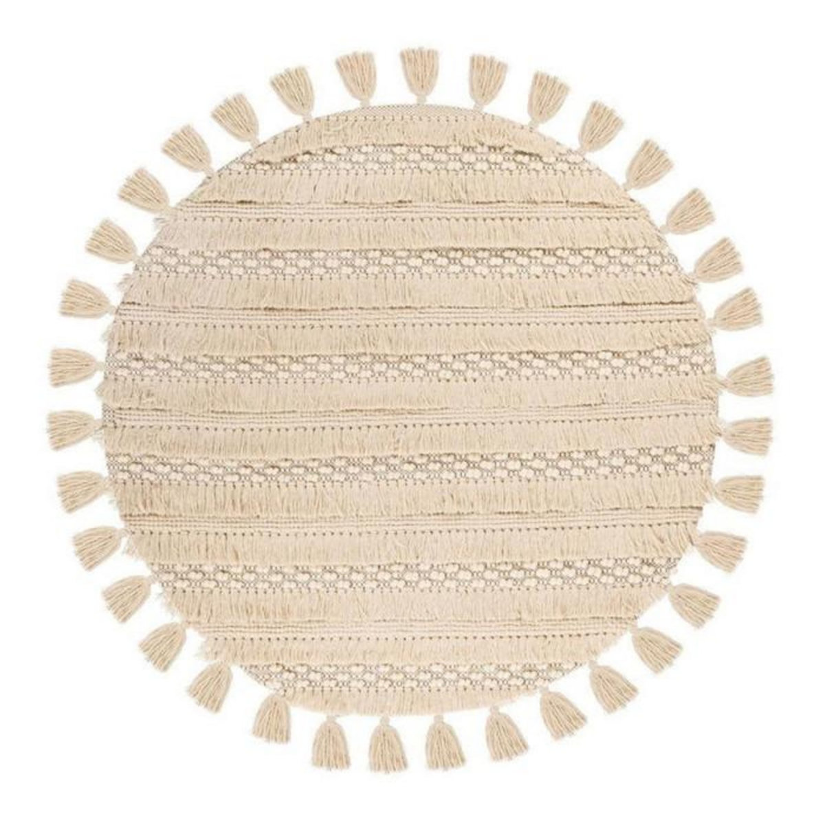 Paris Prix Tapis Bohème Tissé à la Main  Bohist  160cm Naturel