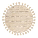 Paris Prix Tapis Bohème Tissé à la Main  Bohist  160cm Naturel