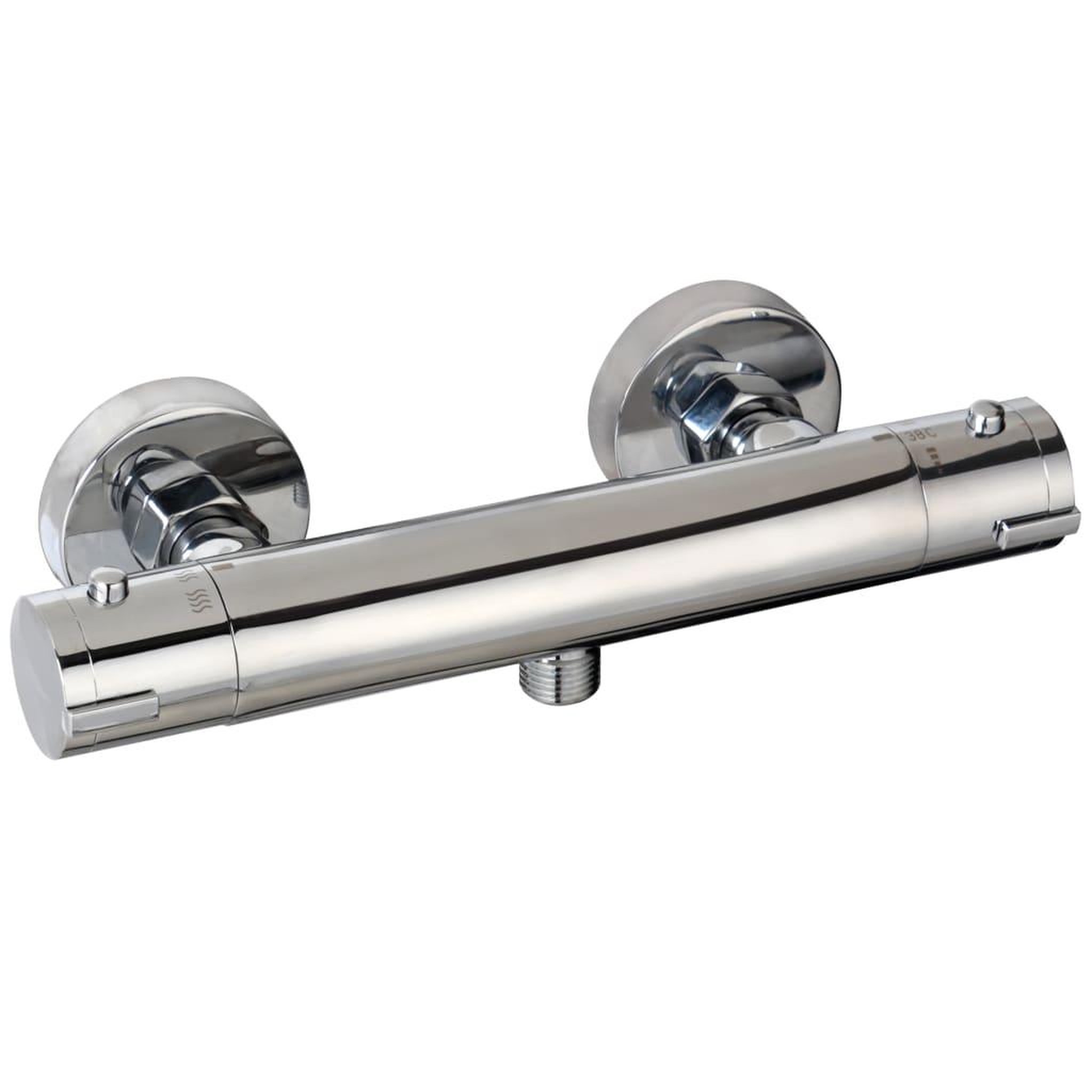 Voir la diapositive 1 : SCHUTTE SCHÜTTE Mitigeur de douche thermostatique LONDON 5,5 cm