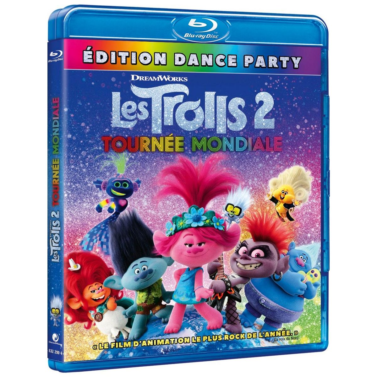 Trolls 2 Tournée Mondiale Edition Dance Party Blu-Ray