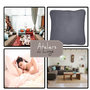 Voir la diapositive 3 : Les Ateliers du Linge Coussin imprime 100% polyester melly