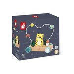JANOD Jeu d éveil en bois Janod Jaguar à promener Tropik