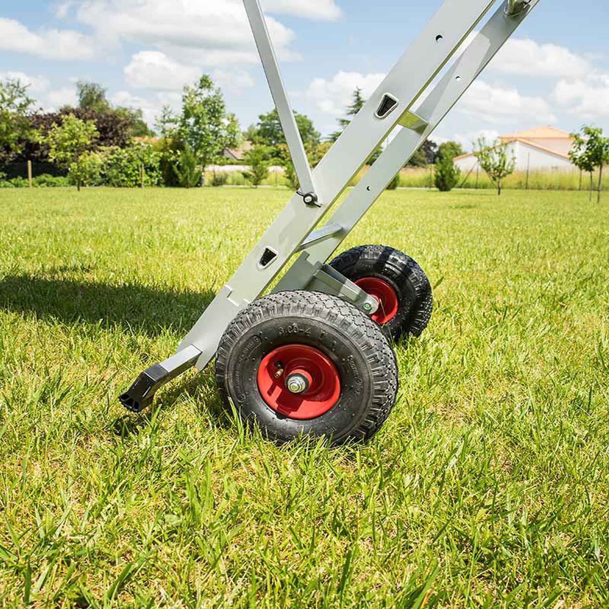 Voir la diapositive 3 : HAILO Roues de jardin pour échafaudages HobbyStep