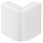 CENTRALE BRICO Angle extérieur blanc pour plinthe, H.8 x P.2 cm